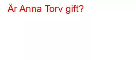 Är Anna Torv gift?