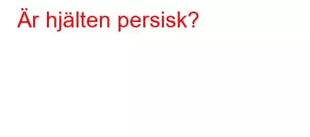 Är hjälten persisk