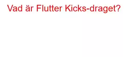 Vad är Flutter Kicks-draget?