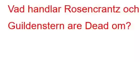 Vad handlar Rosencrantz och Guildenstern are Dead om?