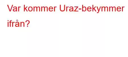 Var kommer Uraz-bekymmer ifrån?