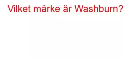 Vilket märke är Washburn